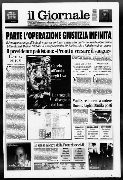 Il giornale : quotidiano del mattino